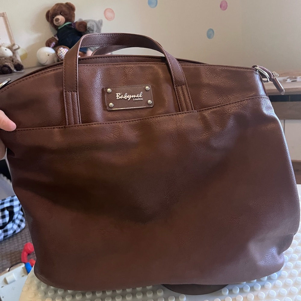 Babymel Vegan Leather Diaperbag